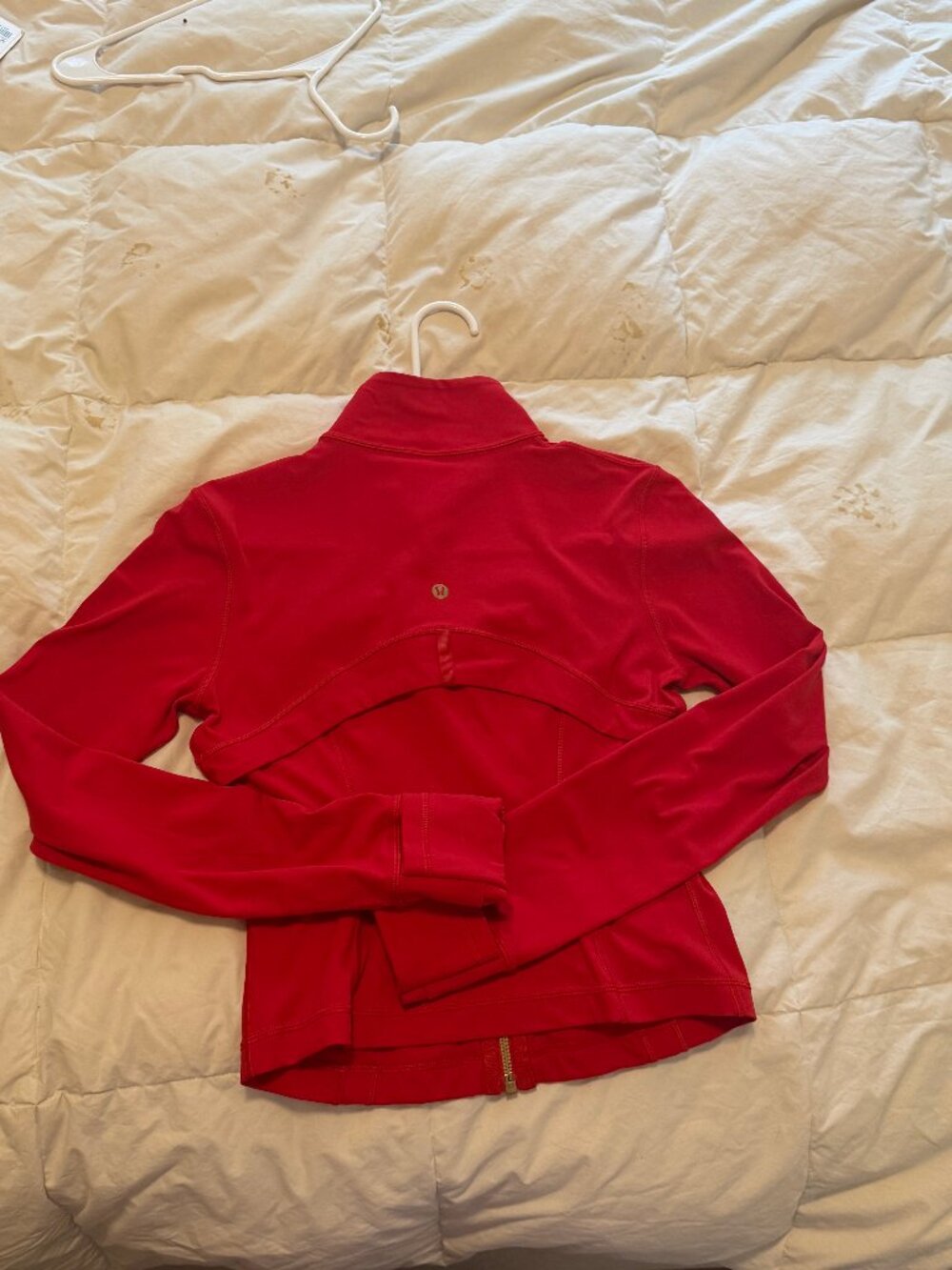 Lululemon Lunar New Year Define Cropped Jacket *Nulu Oxford Red Size 6 - Picture 6 of 9